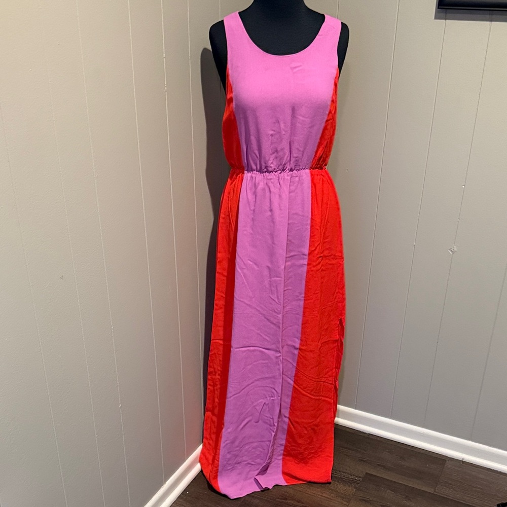 B35 W118 by Walter Baker Women’s XS Vibrant Contempory Tank Maxi Dress